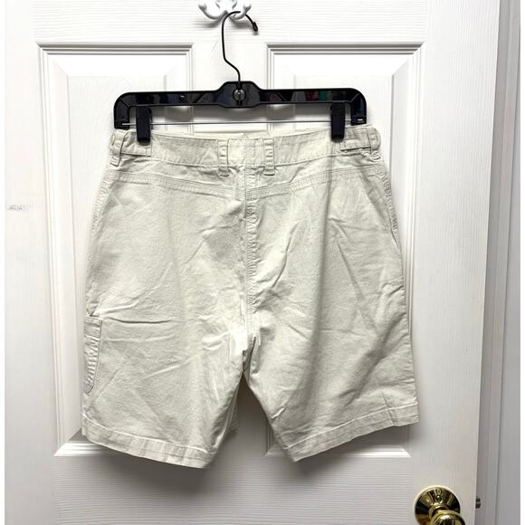 VTG Talbots Shorts, Tan Stretch Cotton, Phone Size Pocket, Women's Size 6 - Picture 6 of 6